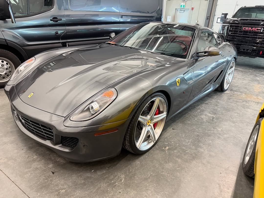 Ferrari 599 GTB · Tint Removal + Correction + Sealant